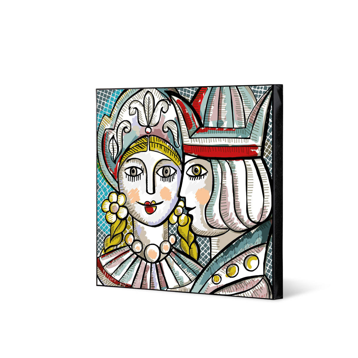 Tela "Io e Te" 70X70